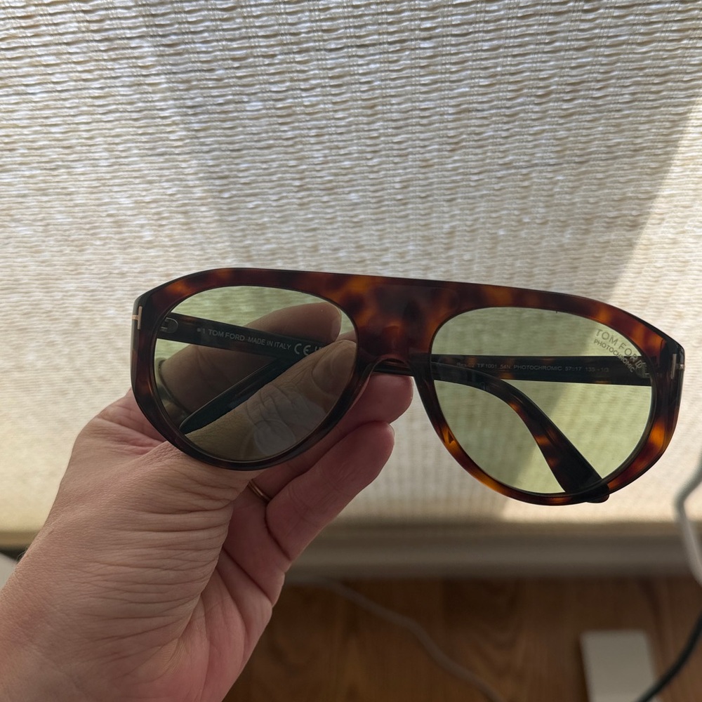 TOM FORD Rex-02 57mm Aviator Sunglasses - Picture 5 of 6